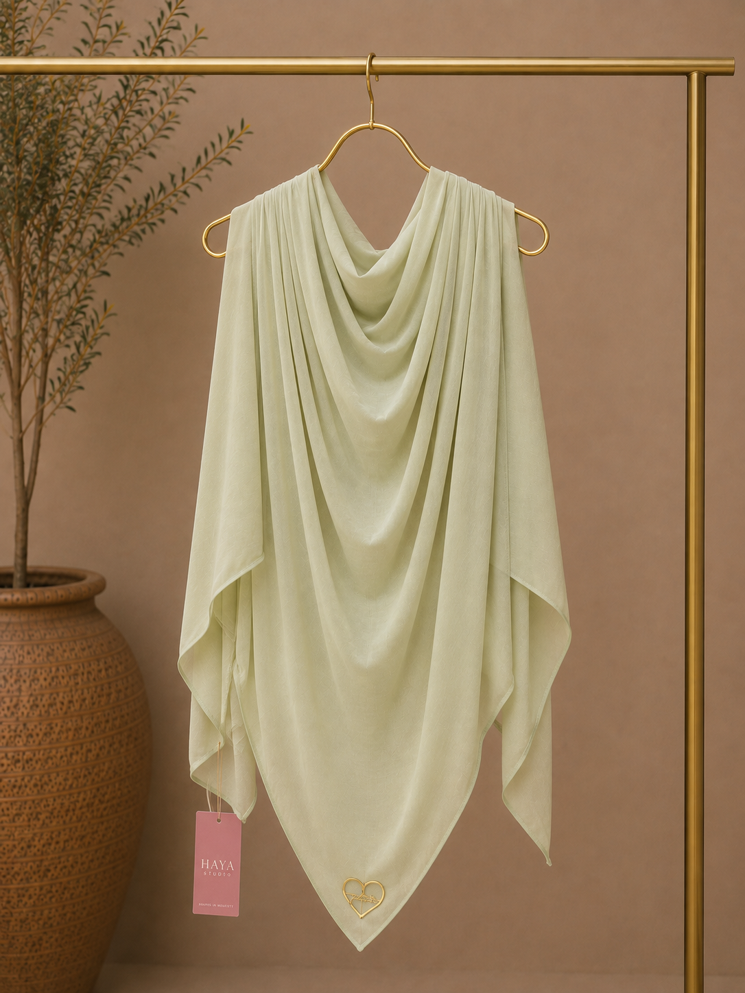 Fresh Willow solid color thin modal scarf