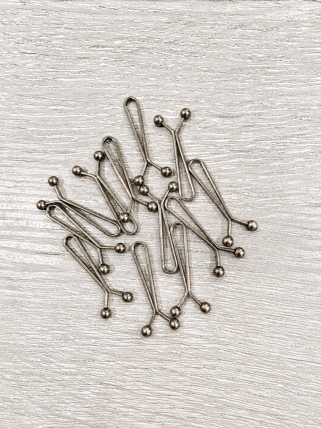No-Snag Hijab Clips - Gun Metal