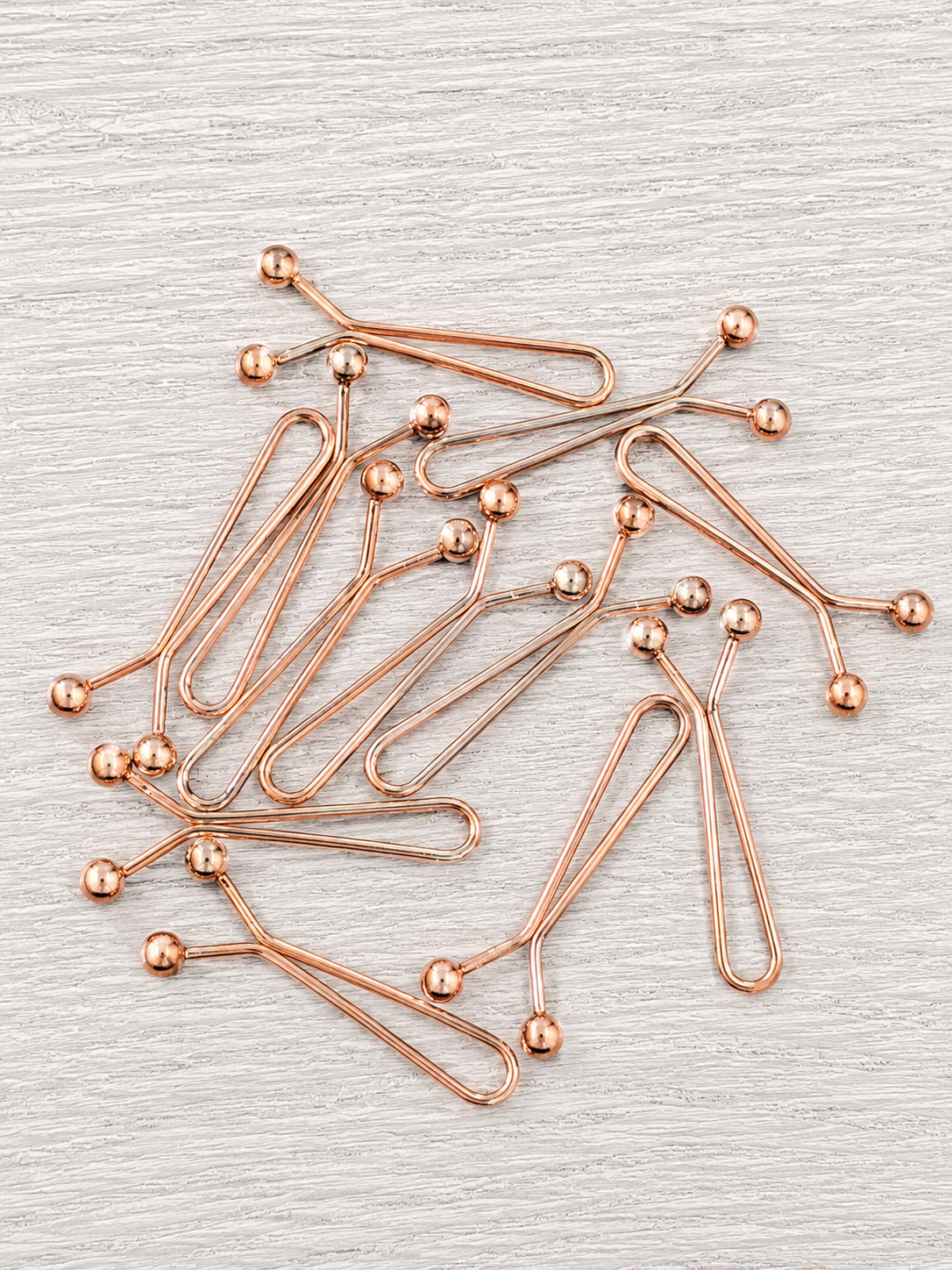 No-Snag Hijab Clips - Rose Gold