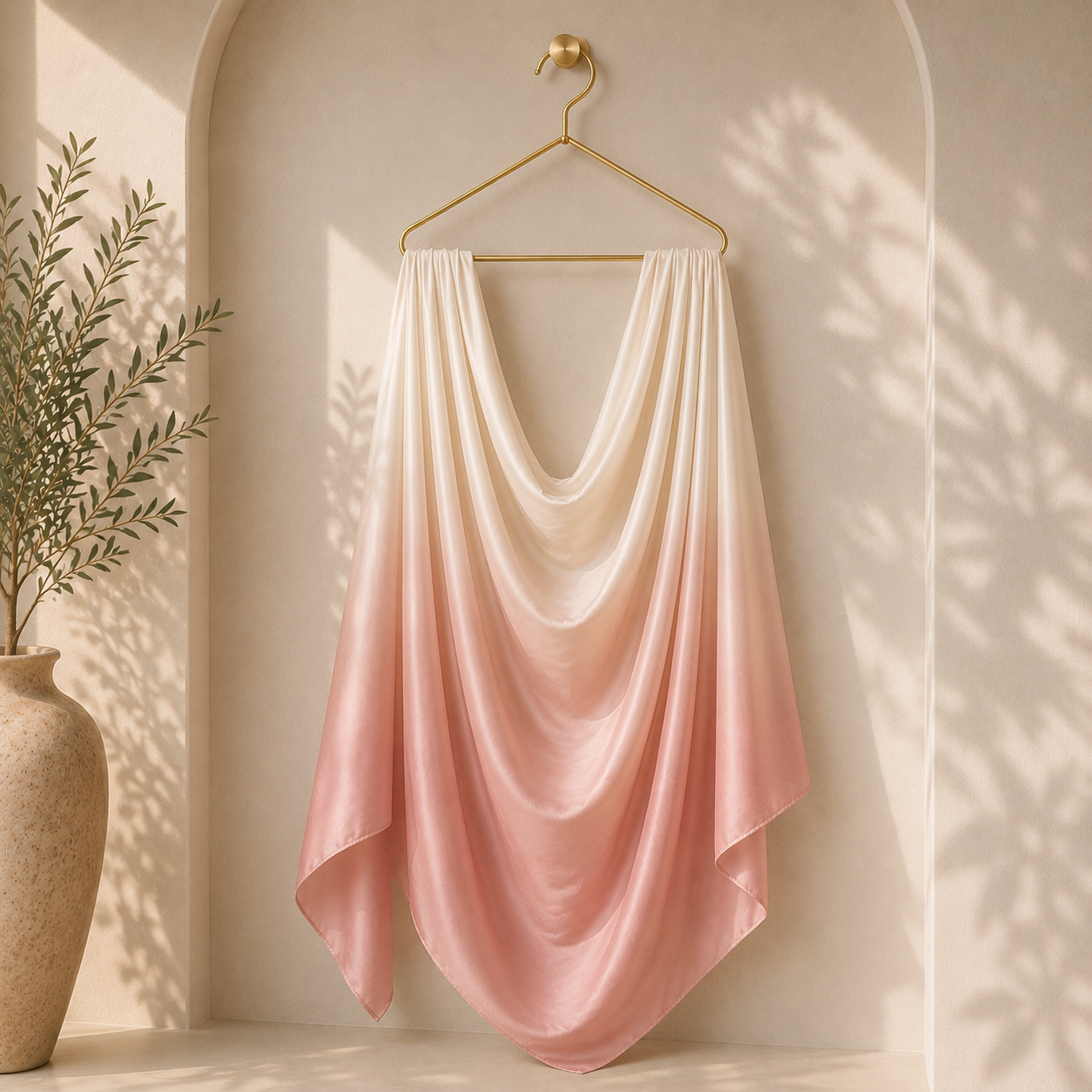 Petals and Peaches gradient liquid jersey hijab