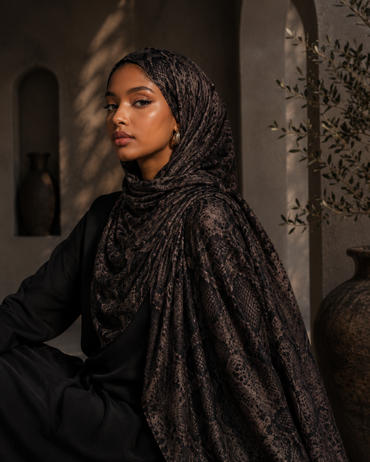 Shadow Veil soft cotton jersey hijab