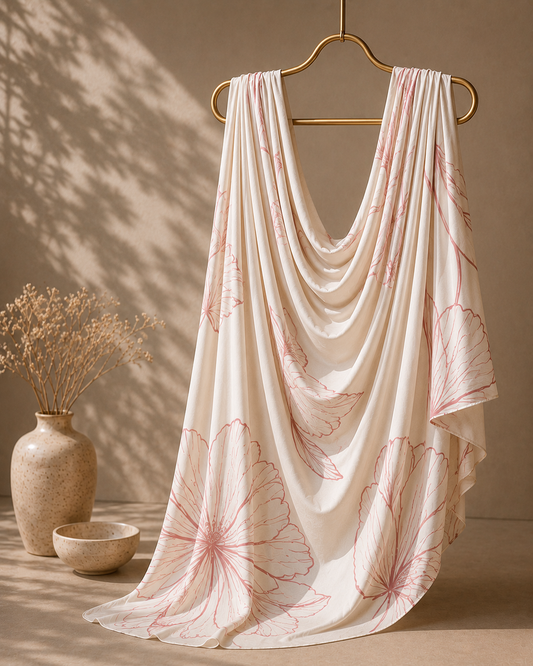 Blush Veil soft cotton jersey hijab