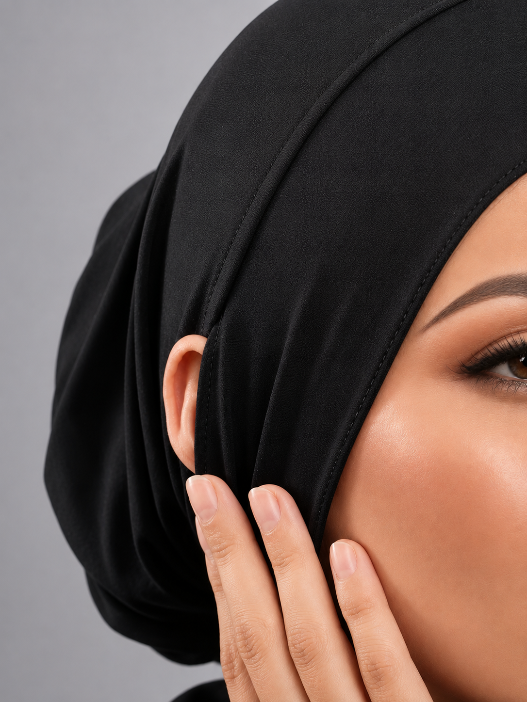 HAYA Premium Velvet Grip Undercap - Black