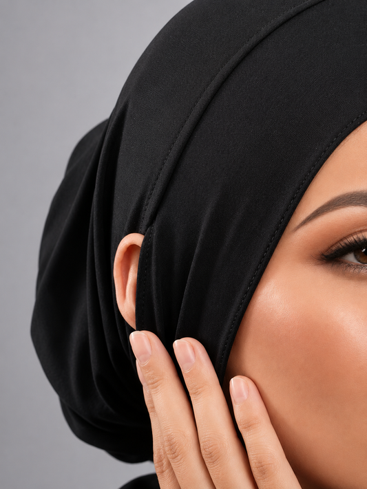 HAYA Premium Velvet Grip Undercap - Black