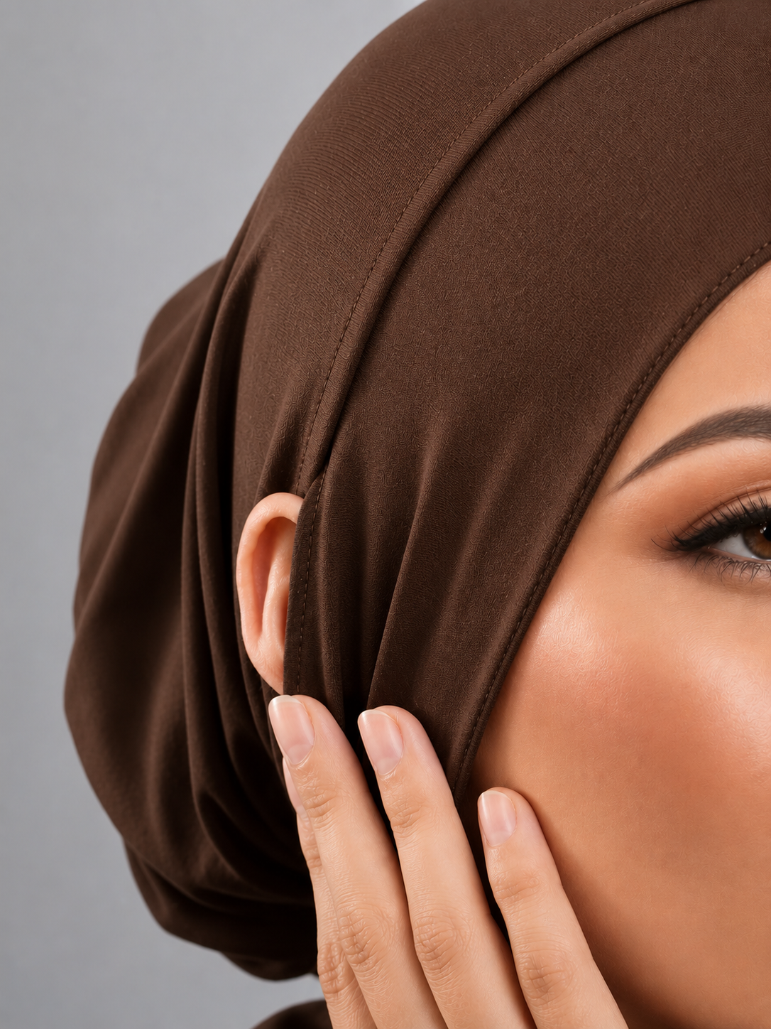 HAYA Premium Velvet Grip Undercap - Brown
