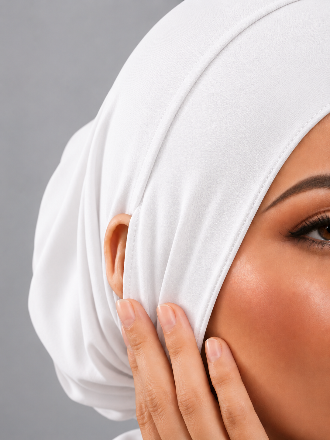 HAYA Premium Velvet Grip Undercap - White